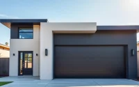 Showcase custom garages with modern design and spacious organization for enhanced functionality.