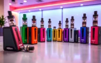 Shop vibrant HQD Surv vapes showcasing diverse flavors and colors for a delightful vaping experience.