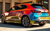 Enhance your vehicle's appearance with professional car wraps featuring vibrant colors and sleek designs.
