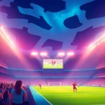Check prices and odds of ราคาบอล while watching a thrilling football match at the stadium.