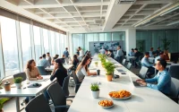 Find premium commercial office space for rent in Bangalore featuring modern amenities and spacious environments.