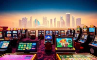 Engaging scene showcasing Singapore casino online gaming experience with vibrant tables and slot machines.