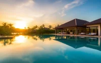 View a stunning pool villa seen through the lens of a Phuket real estate agent showcasing luxury living.