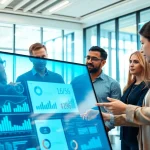 Analyze competitors effectively using ai for competitor analysis tools in a modern office.