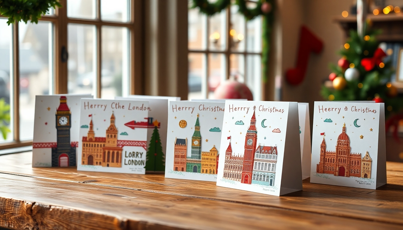 Discover exquisite handmade Christmas cards London showcasing unique designs and craftsmanship.