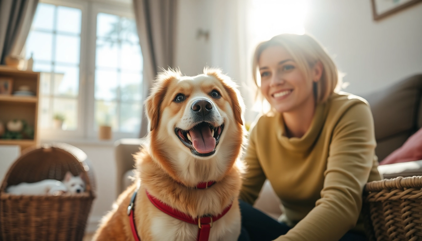 Buy a service dog to enhance companionship and support in everyday life.