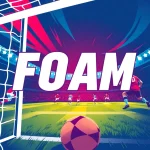 Thrilling judi bola action with players competing on the football field in lively colors