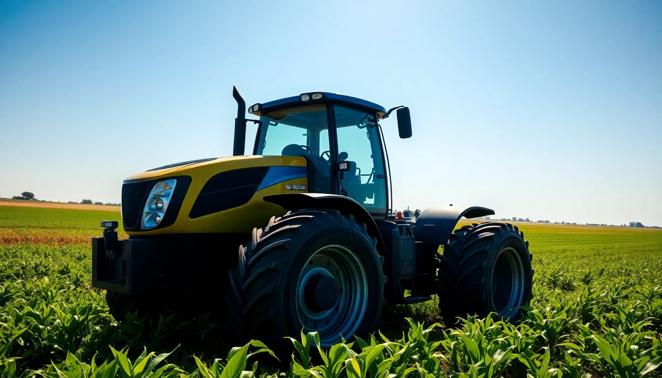 Innovative Lösungen für Landwirtschaft mit New Holland Traktoren
