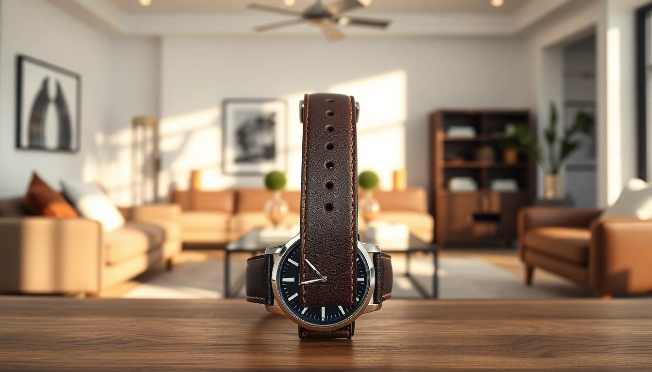 Stylish 20mm Leather Watch Strap: The Perfect Blend of Comfort and Elegance
